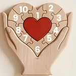 FamilyPiece familiepuslespill med 10 navn