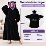 BearHug størrelsesinformasjon – én størrelse, lengde 134 cm og omkrets 160 cm