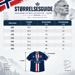 Haaland 9 fotballskjorte for barn – Norge supportertrøye