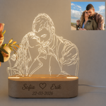 HeartGlow – Personlig fotolampe med ditt foto
