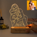 HeartGlow – Personlig fotolampe med ditt foto