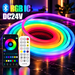 LumiFlex Aura Pro RGBIC neon LED-list 24 V