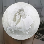 MemoraMoon – Personlig 3D-månelampe med foto