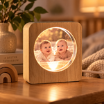 MemoraSphere firkant med fototrykk i farger