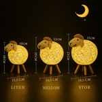 WoolyGlow – Vevd sauelampe