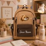 Bamse-ryggsekk detalj