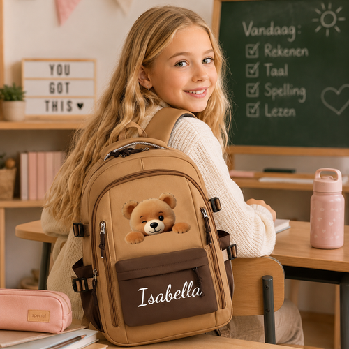 Bamse-ryggsekk stil