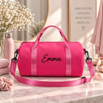 DanceBag dansebag med navn – cerise