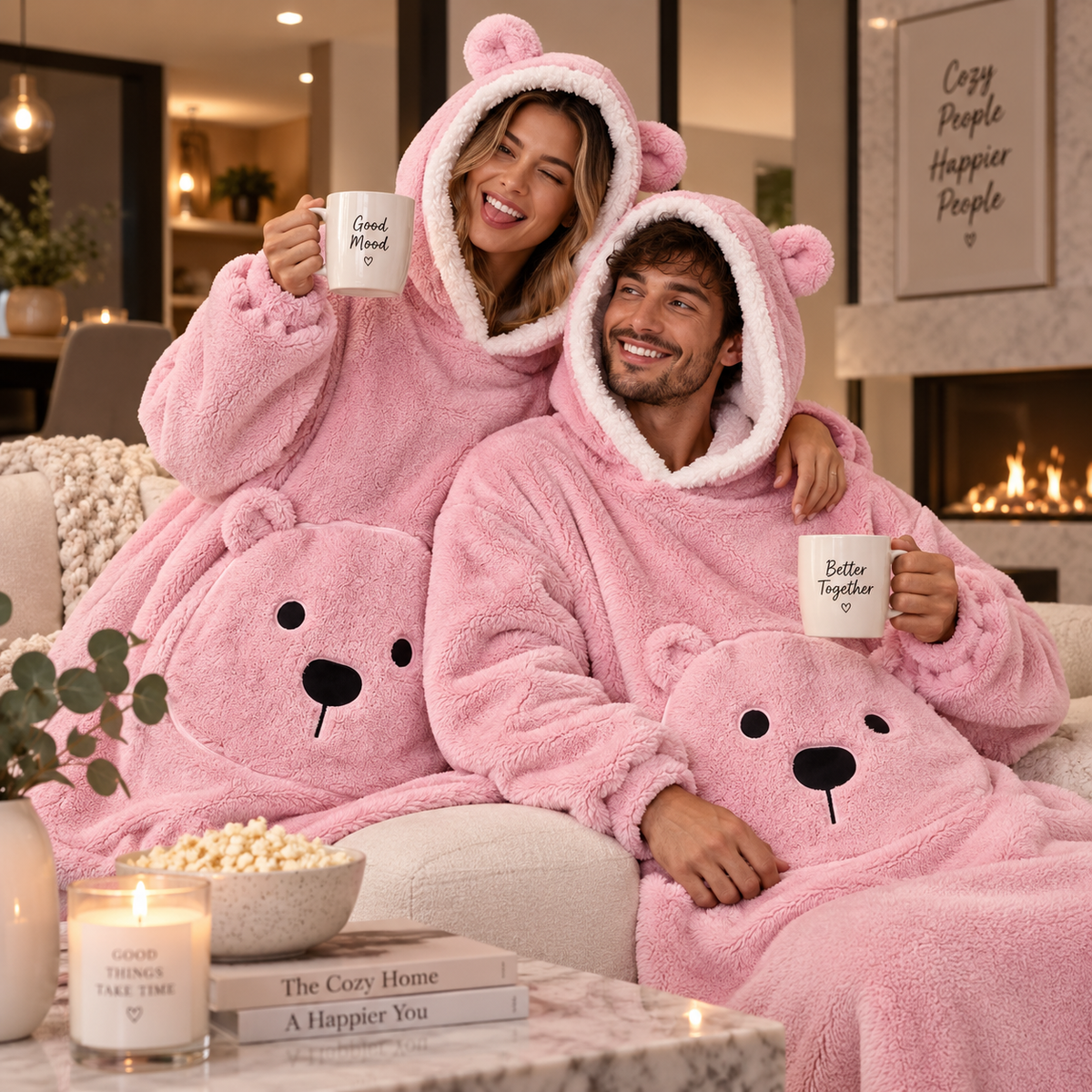 BearHug kosedress rosa