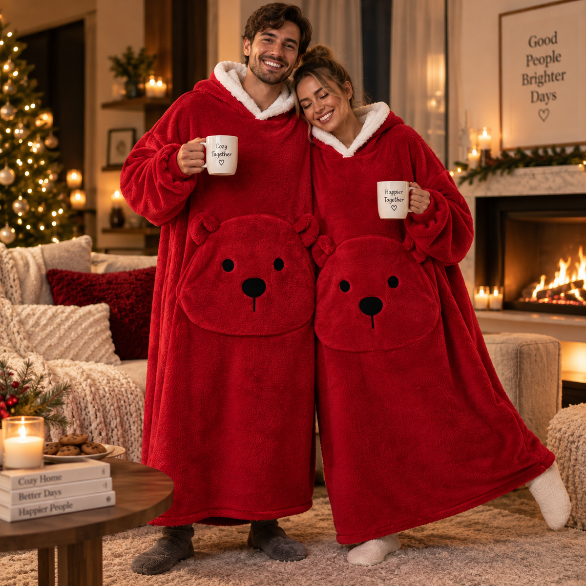 BearHug kosedress rød