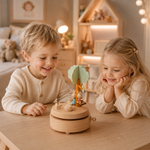 Kanin-musikkboks med gravering