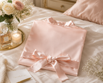 Morgenkåpe i sateng – rosa