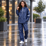 RainFlow regndress marineblå