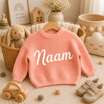 Rosa babygenser med navn